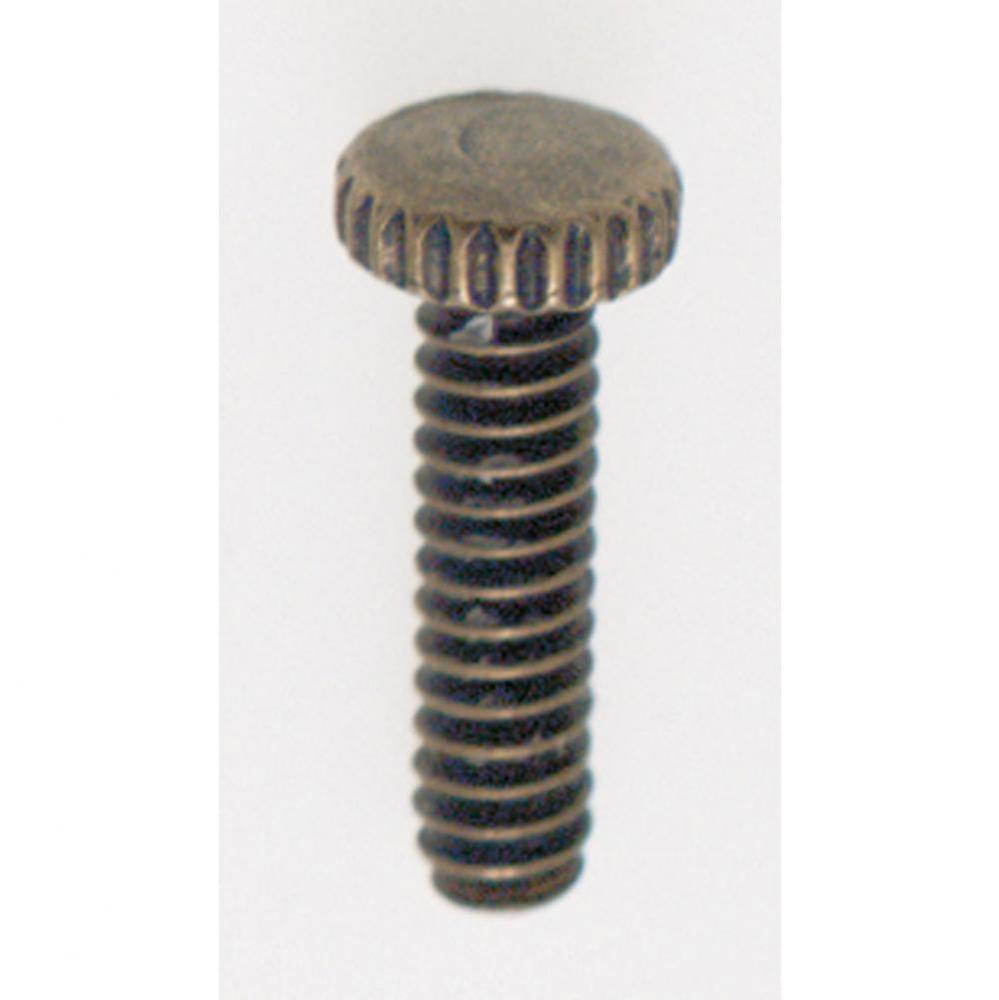 6/32-1/2'' Knurled Screw Antique Brass