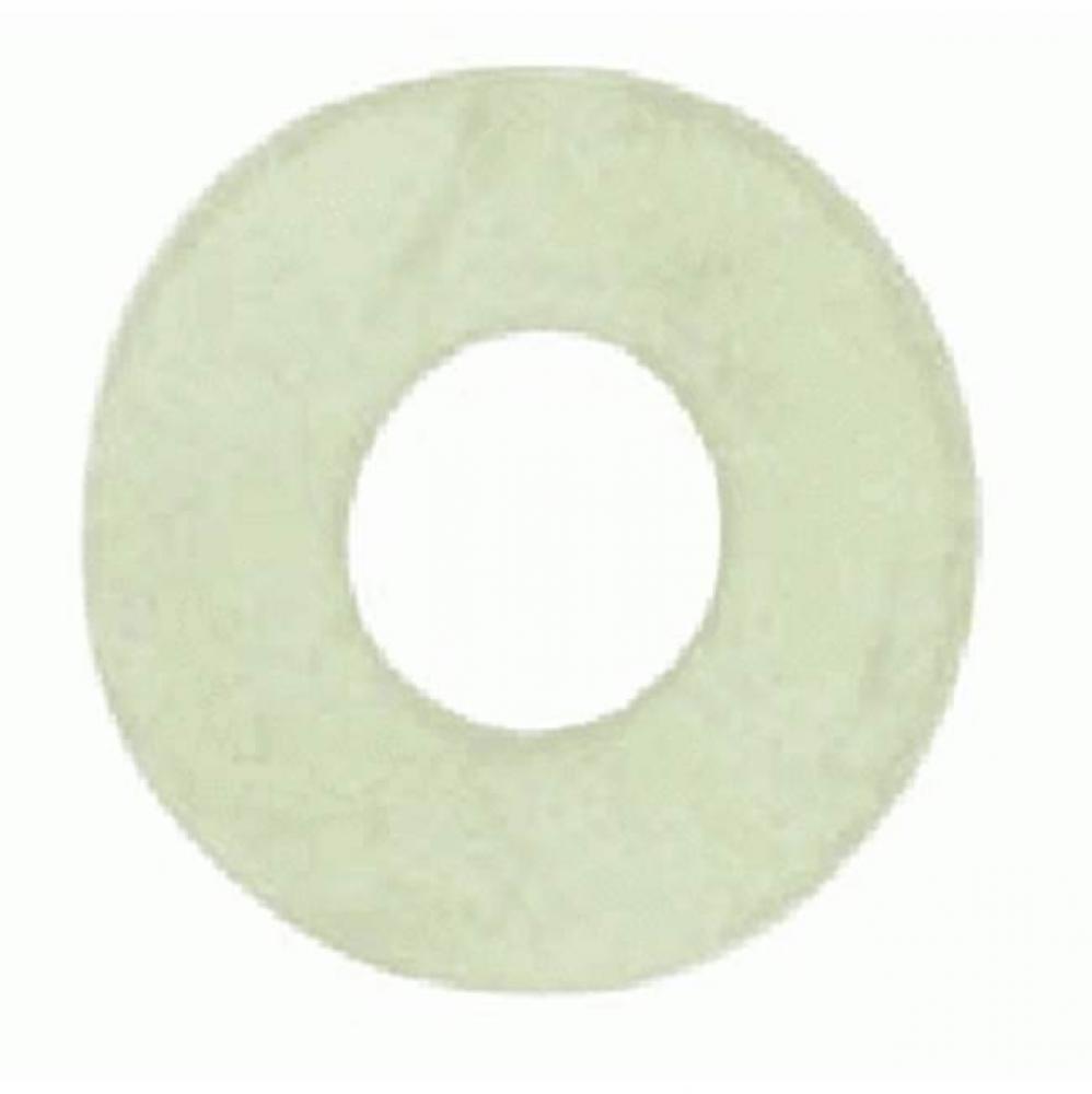 1/8 x 3/4'' White Rubber Washer