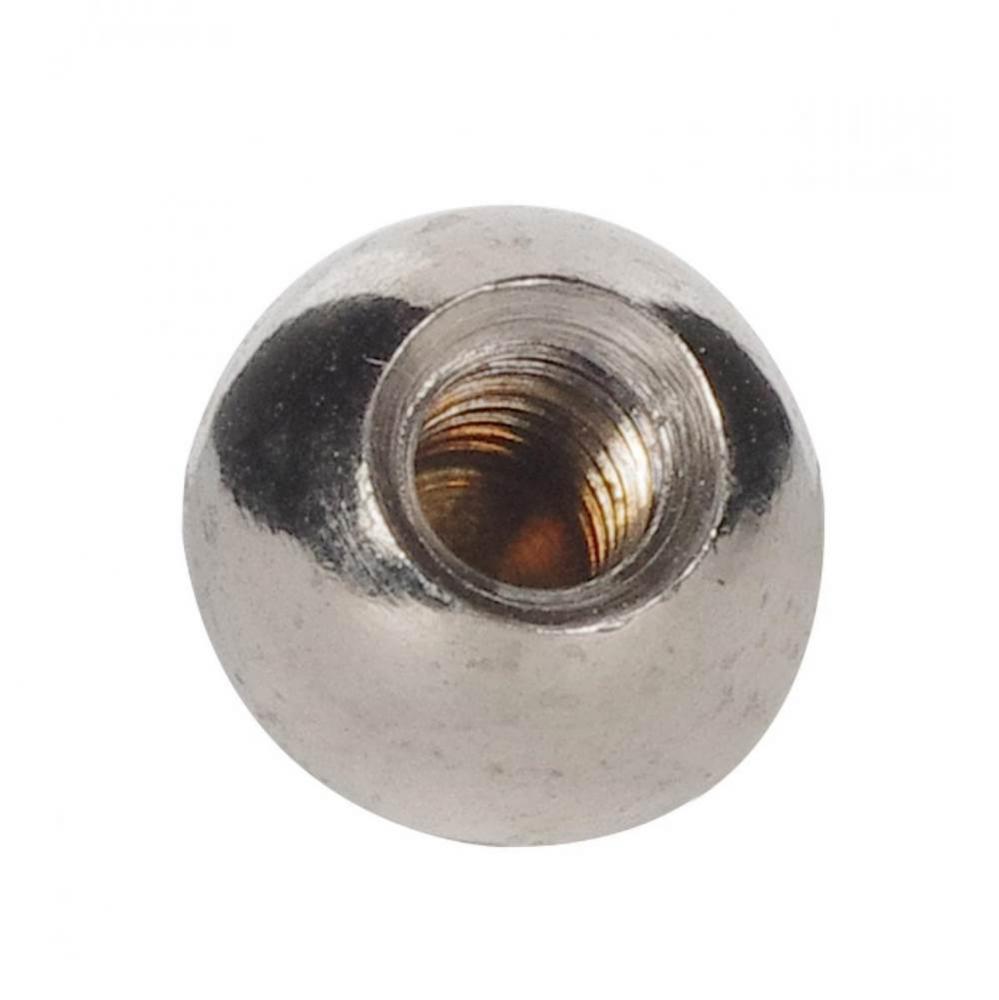 3/8'' Brass Ball 8/32 Nickel Plated