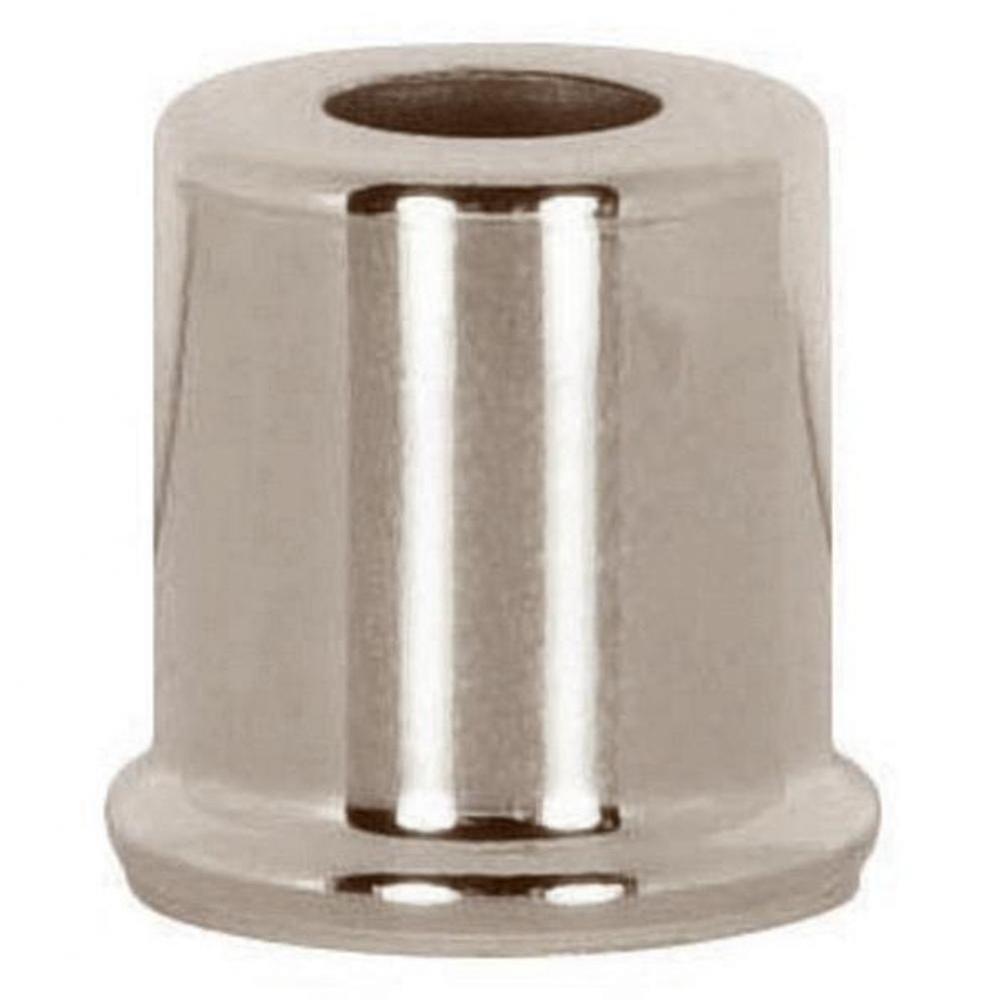 1'' Steel Spacer Polished Nickel 7/8''Dia 7/16''Ch