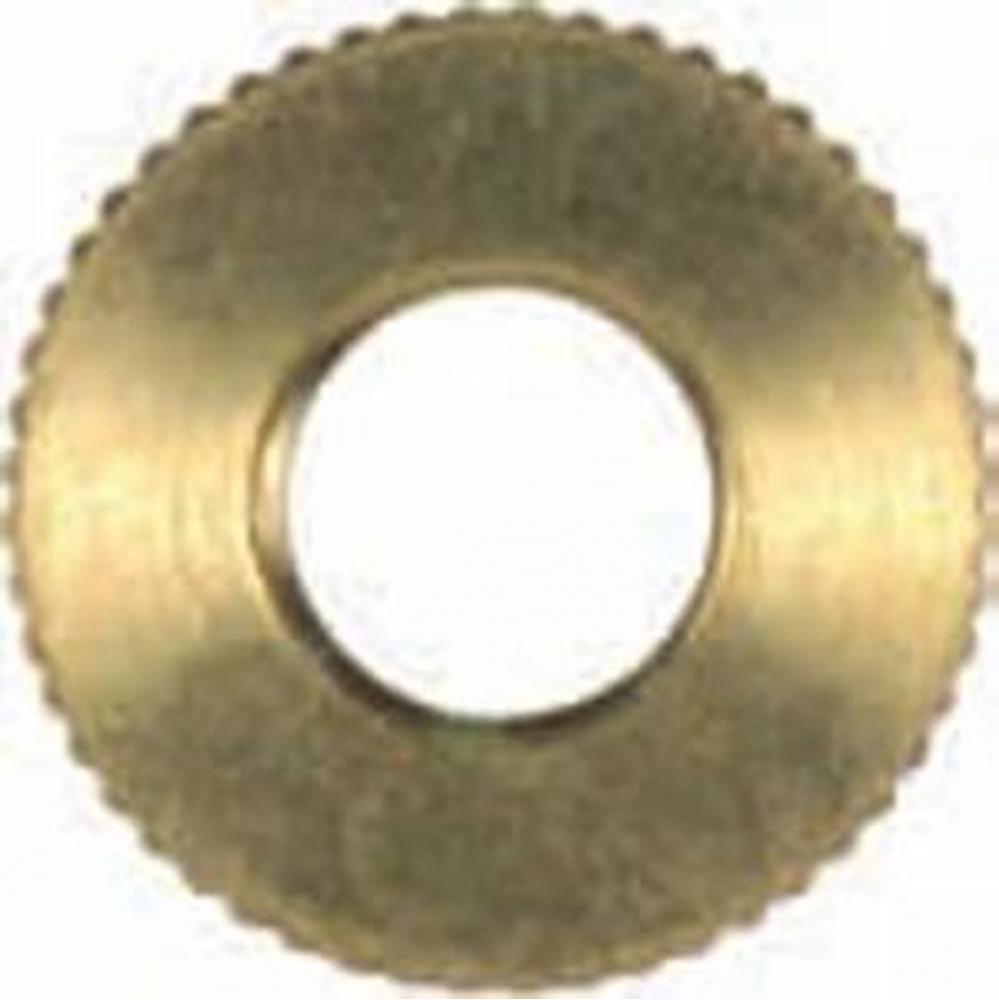 3/4'' Knurled Solid Brass Check