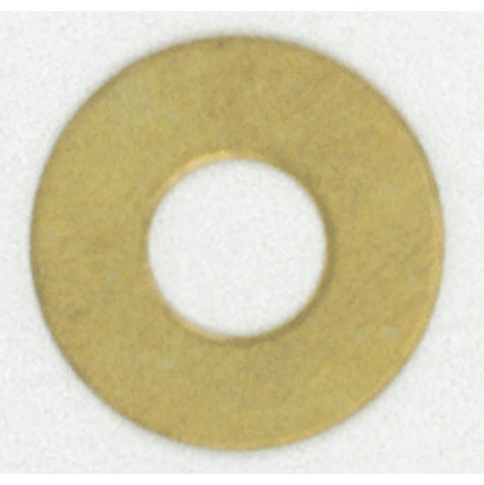 1''x1/8 Steel Washer, Brass