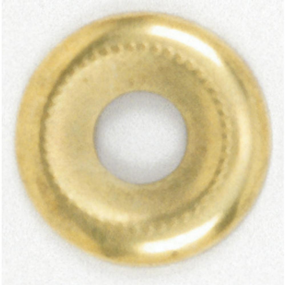 1 1/8 Beaded Brass Plated Washer