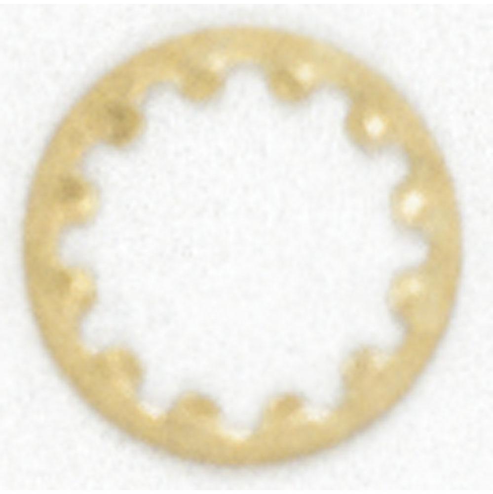 1/8 Tooth Washer Brass Plated