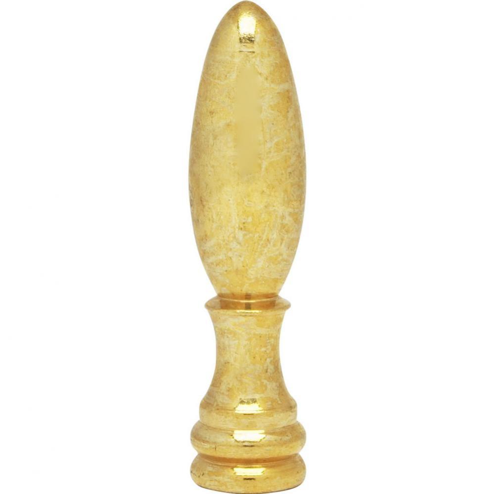 2-1/4'' Finial Brass Finish