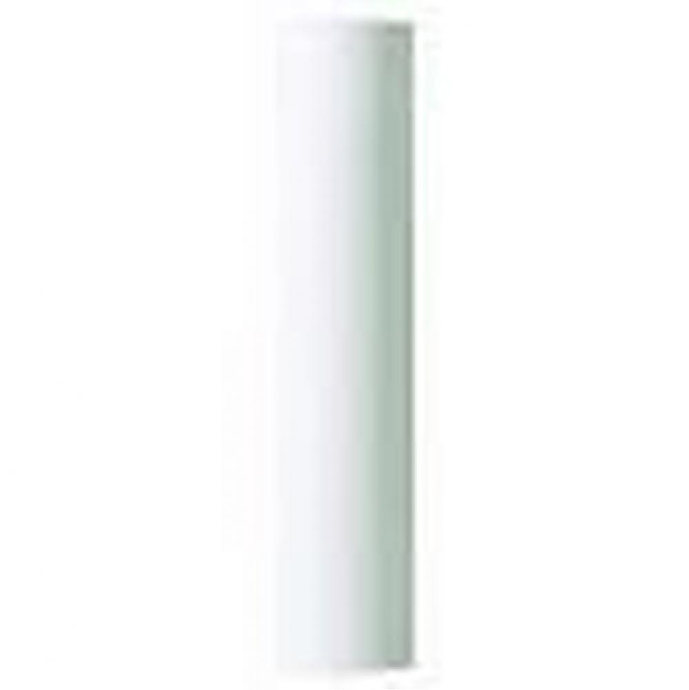 2-1/4'' White Plast Candl Cover