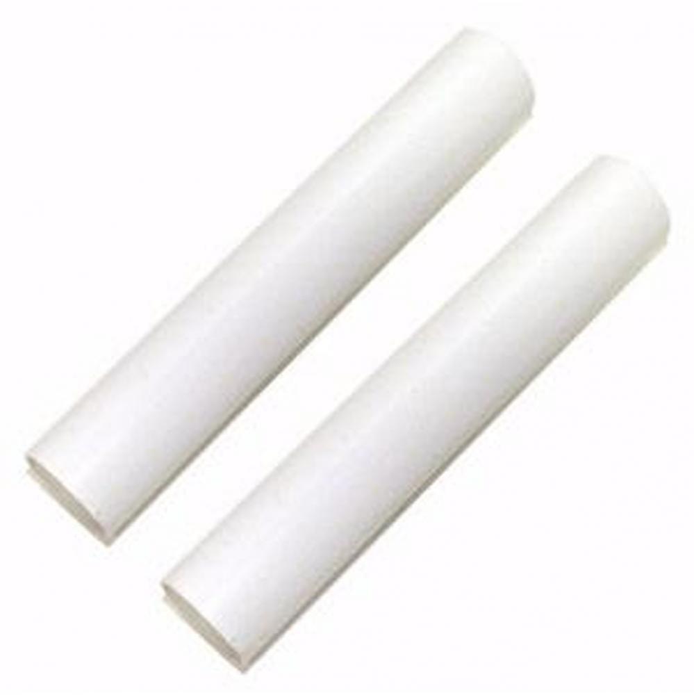 5'' White Plast Candle Cover