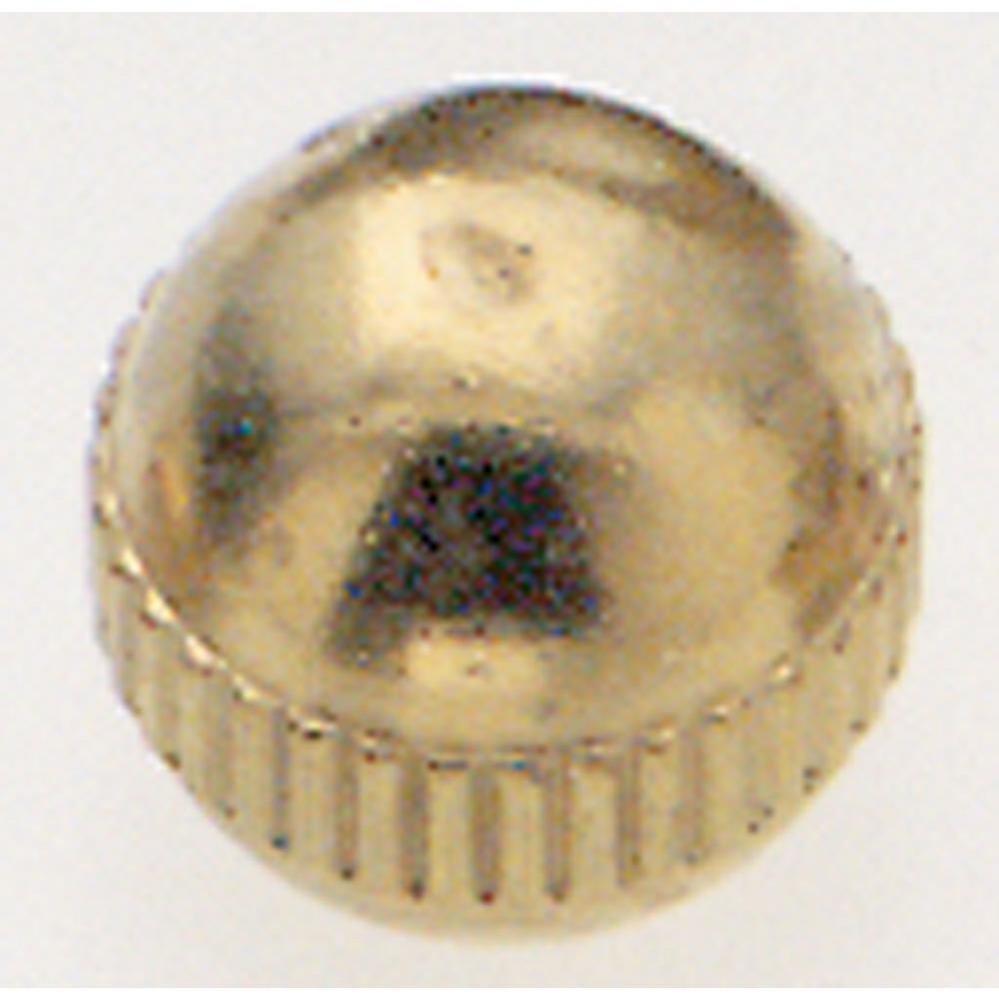 Small Knob Brass B/L 8/32 Female