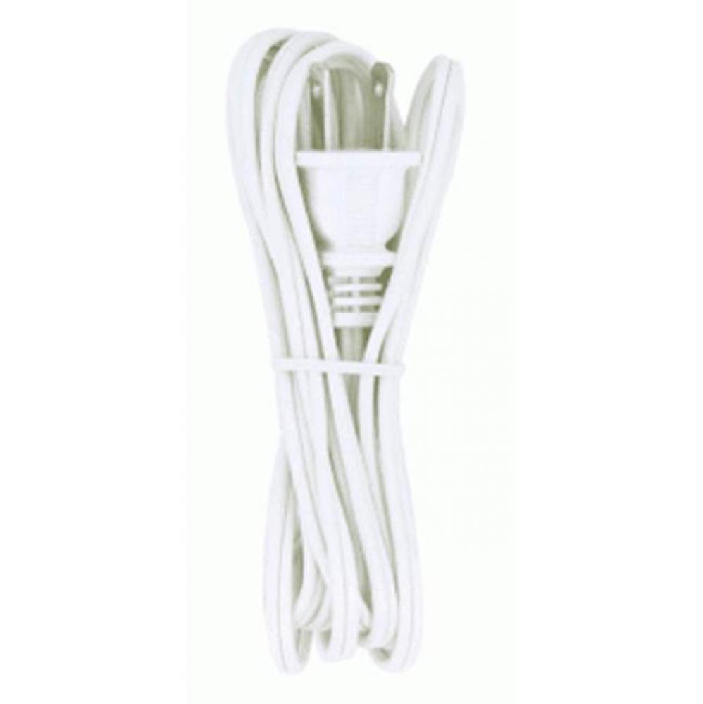 8 ft Clear Silver Cord Set Spt-2
