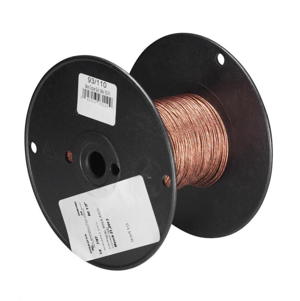 Bare Copper Grnding Wire 500 ft