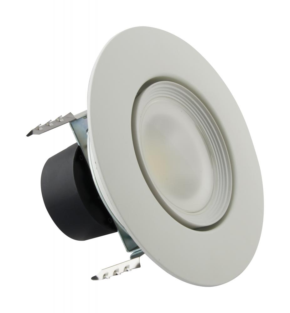 7.5 W LED Directional Retrofit Downlight-Gimbaled, 4'', Adjustable Color Temperature, 60
