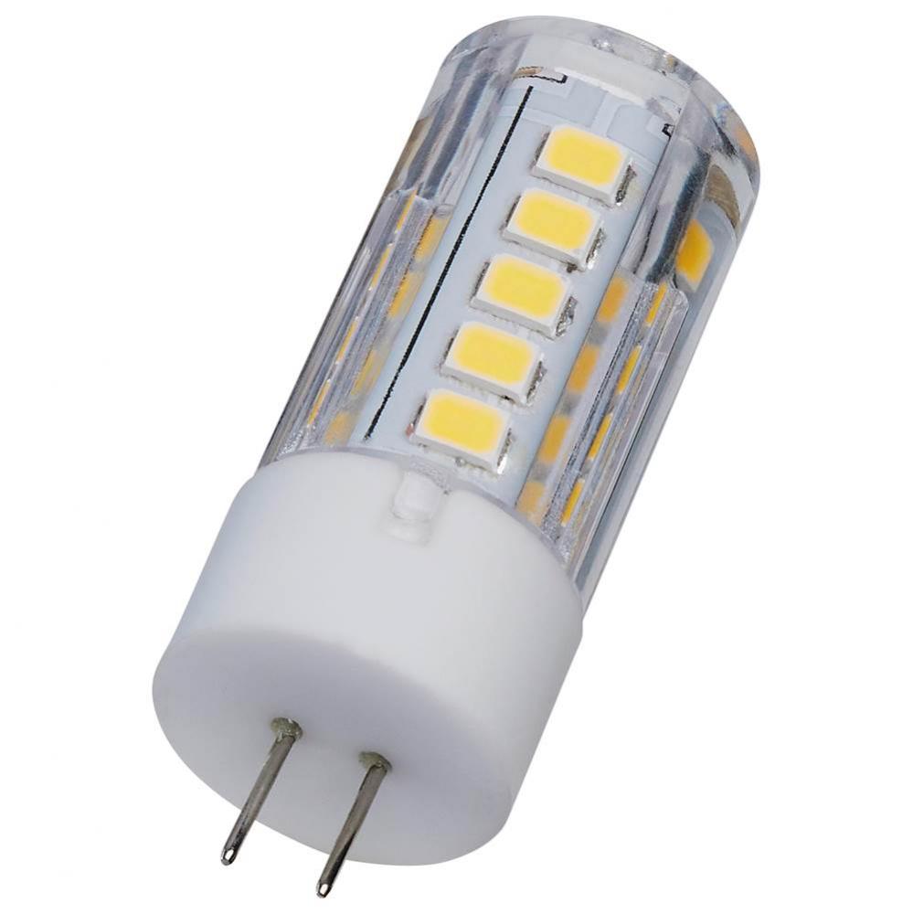 3 Watt Mini LED - G4 Base - 5000K - Clear Finish - 12 Volt