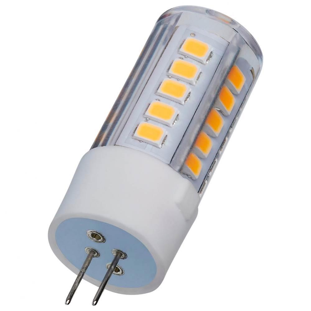 4.5 Watt Mini LED - G4 Base - 3000K - Clear Finish - 12 Volt