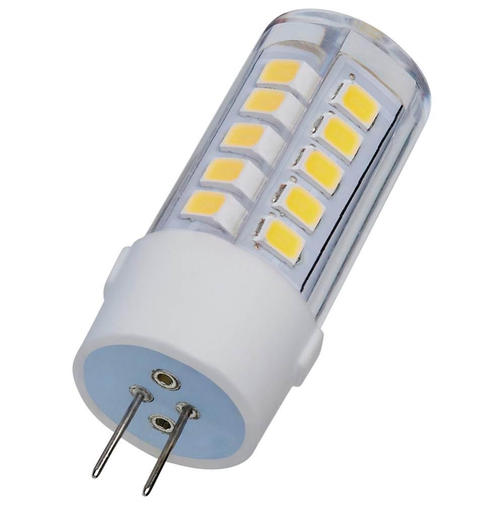 4.5 Watt Mini LED - G4 Base - 5000K - Clear Finish - 12 Volt