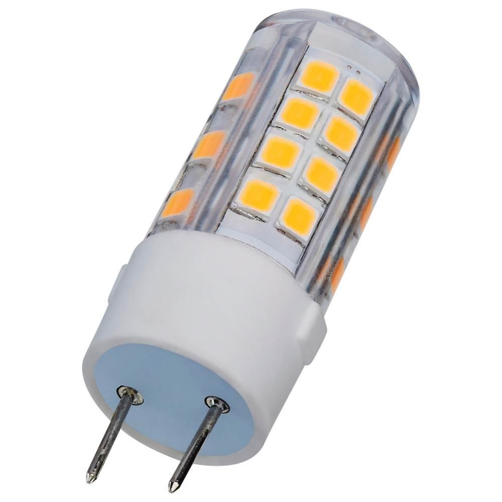 4.5 Watt Mini LED - G8 Base - 3000K - Clear Finish - 120 Volt