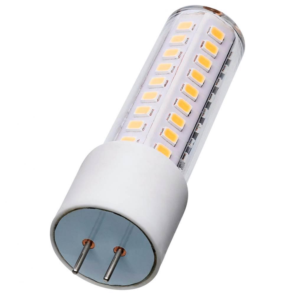 6.5 Watt T6 LED - Clear Finish - GY6.35 Base - 3000K - 12 Volt