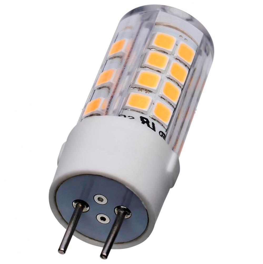 4.5 Watt T6 LED - Clear Finish - GY6.35 Base - 3000K - 120 Volt