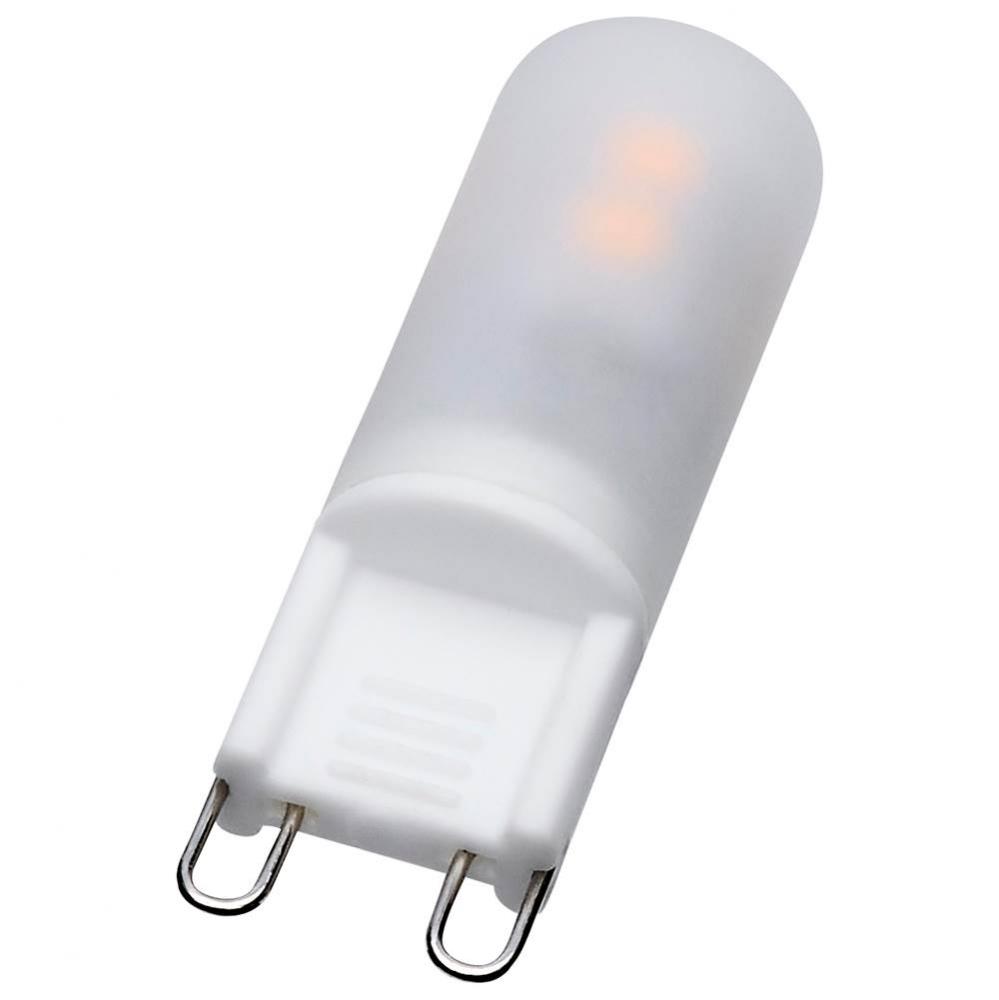 2 Watt T4 LED - Frost Finish - G9 Base - 3000K - 120 Volt