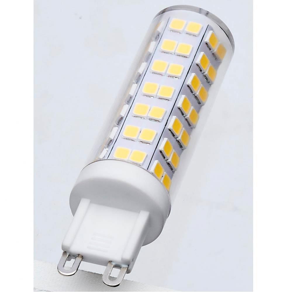 6.5 Watt T6 LED - Clear Finish - G9 Base - 5000K - 120 Volt