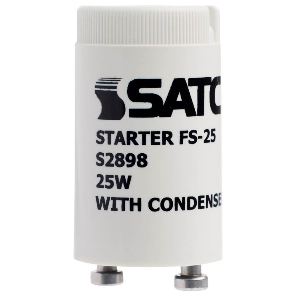 Fs/25 Starter With Condensor; 25W; Fsv25 Fs1P 42513 42512