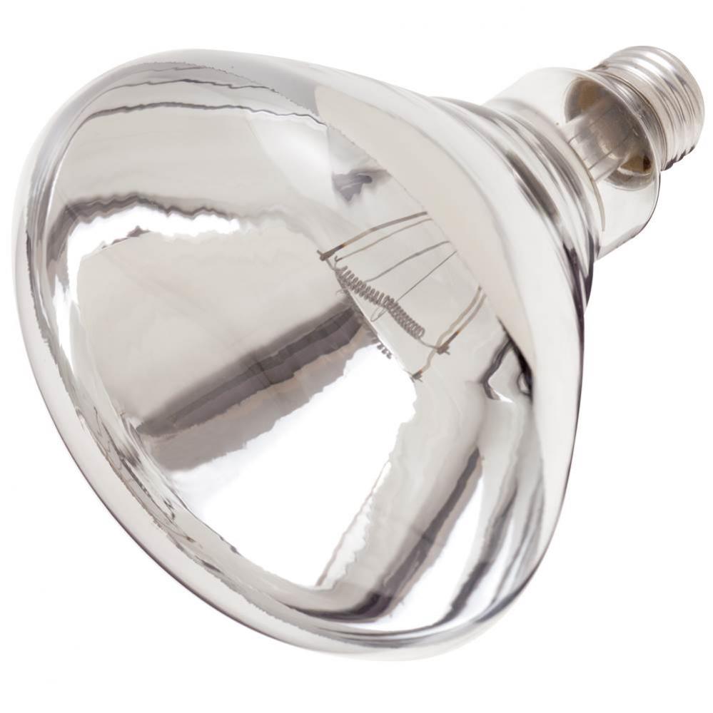 250 watt BR40 Incandescent; Clear Heat; 6000 Average rated hours; Medium base; 120 volts;