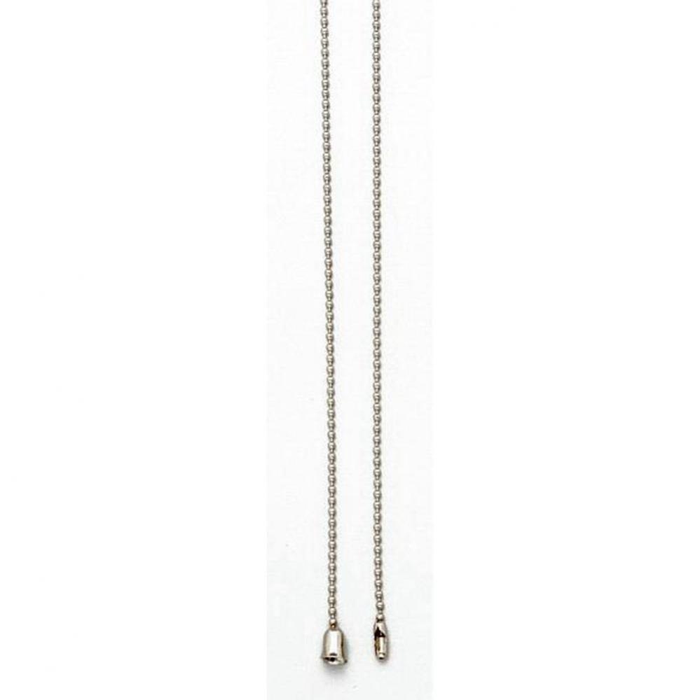 3 ft Ball Chain Kit-Nickel Plated