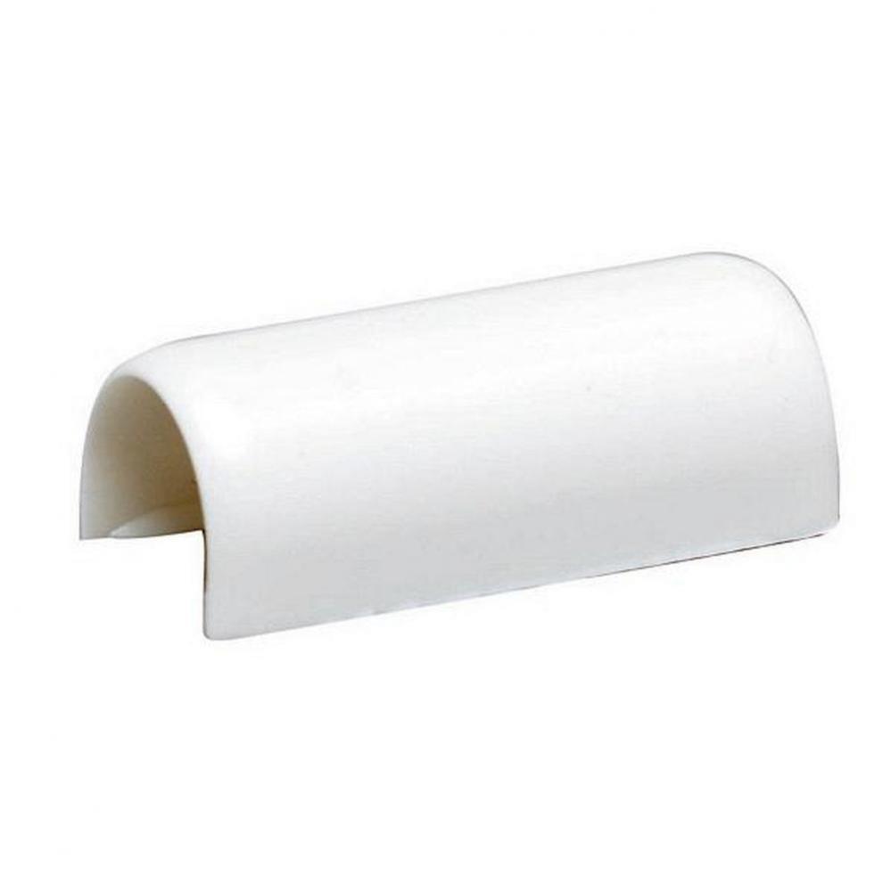 White Snap-on Coupling Cord Cover