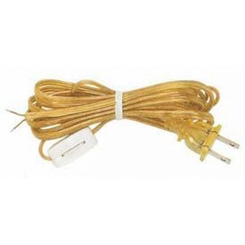 8 ftBrown Set with cord,sw and Plug