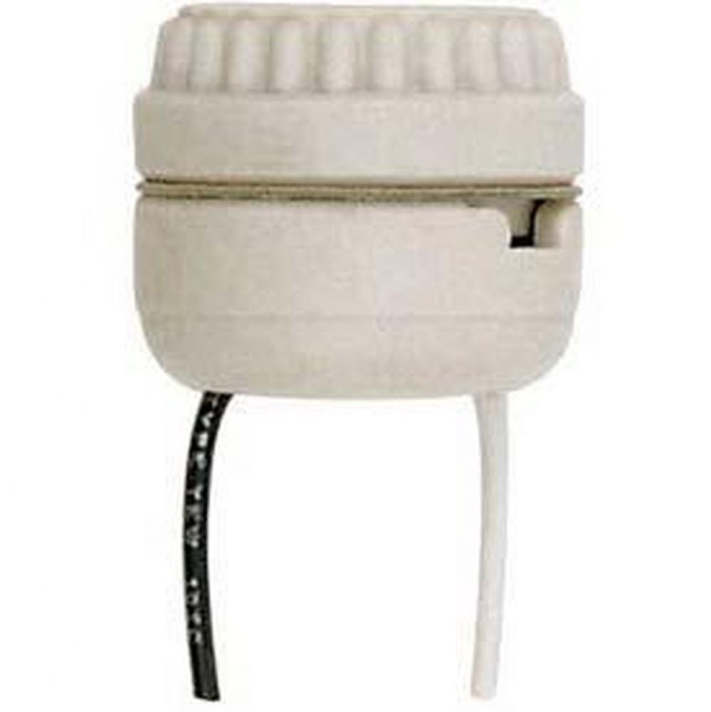 Medium Porcelain Socket 2 Pc with 8'' Leads