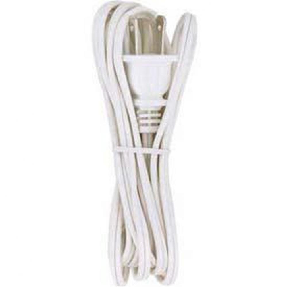 20 ft Clear Silver Cord Set Spt-