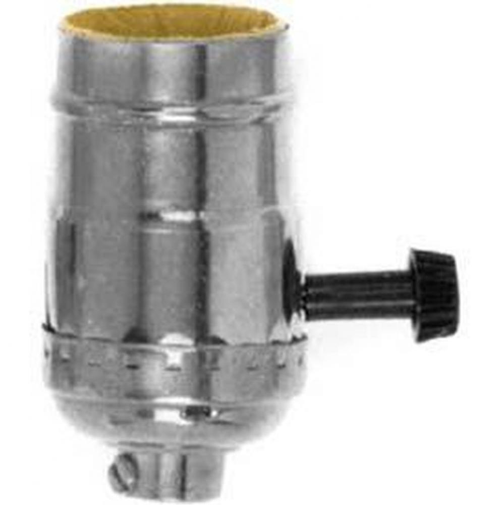 Solid Brass Polished Nickel 3 Way Tk Socket with Ss