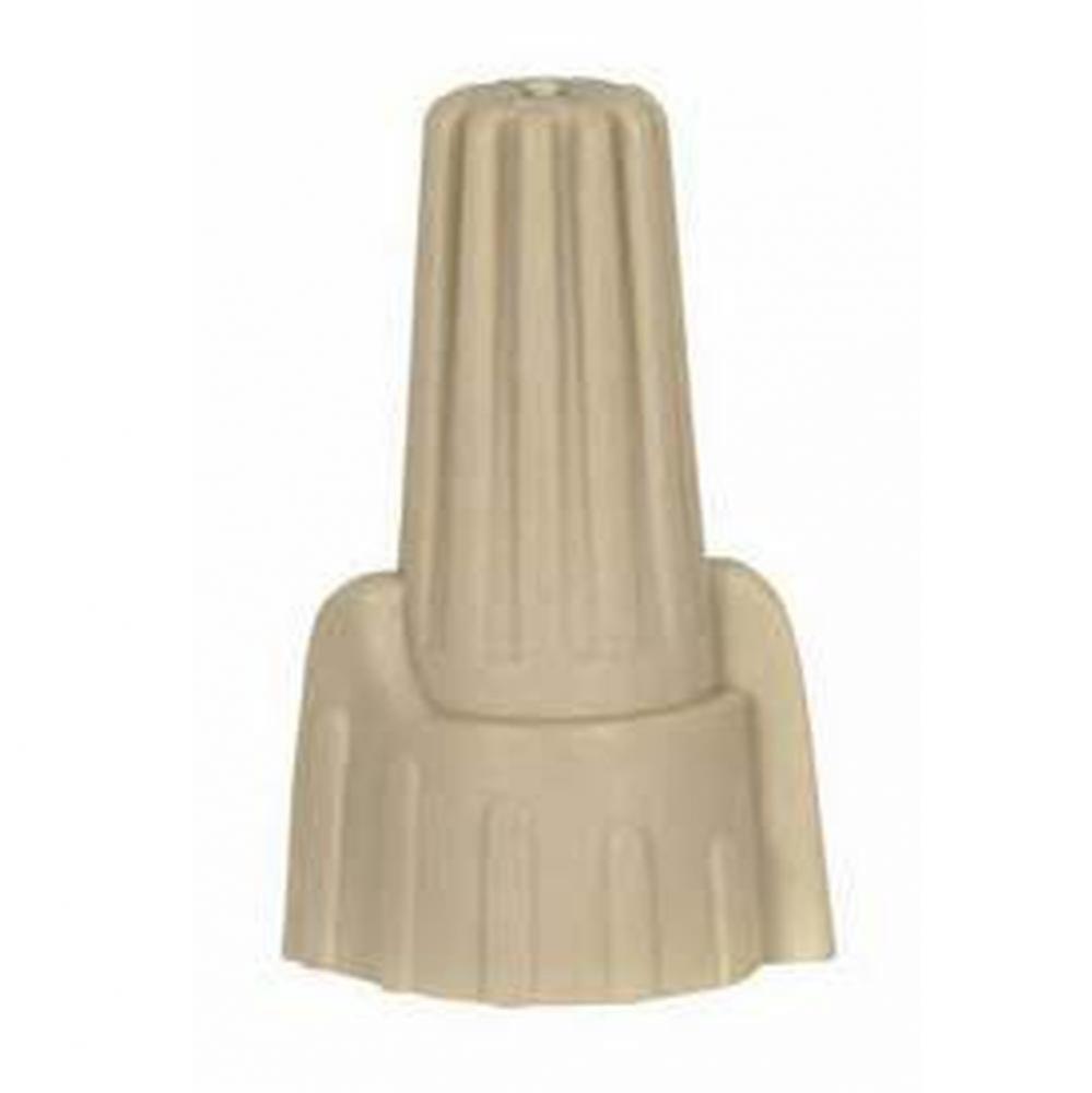 P12 Tan Wing Nut with Spring