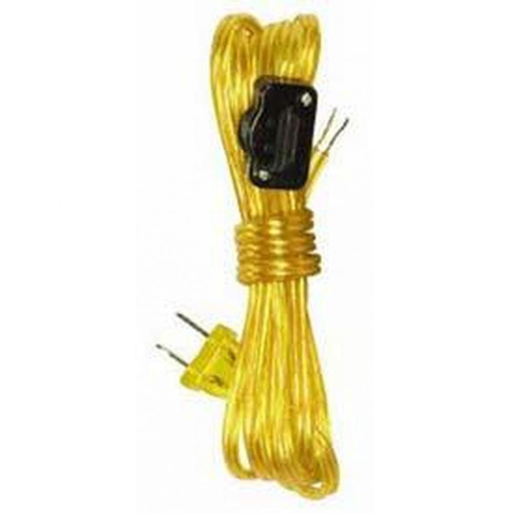 8ft18/2spt-2clear Gold with Plug