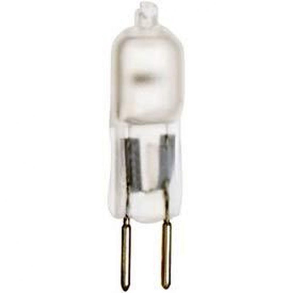 10W BI-PIN FROSTED 12V.