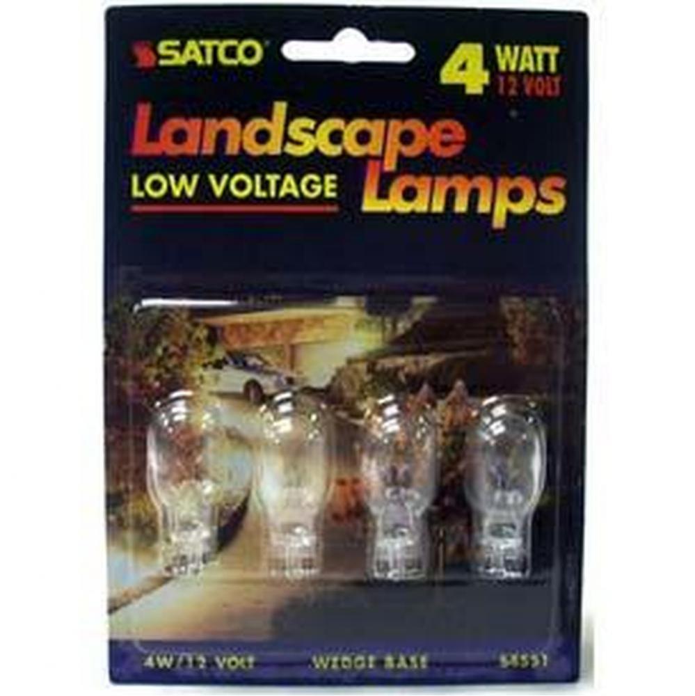 4W 4 PACK LANDSCAPE LAMP