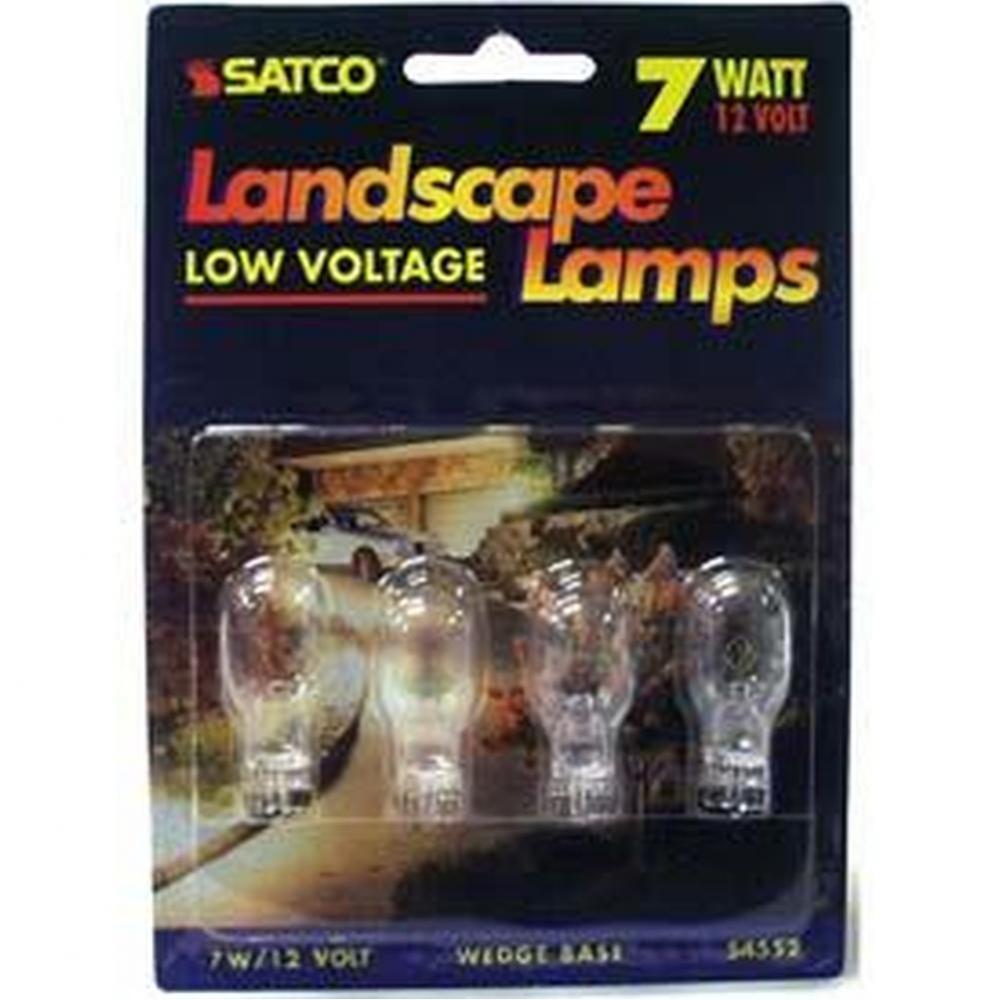 7W 4 PACK LANDSCAPE LAMP