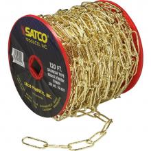 Satco 79-205 - 120 ft Reel Spanish Finish Chain