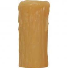 Satco 80-1620 - 4'' Amber Oversize Resin Drip
