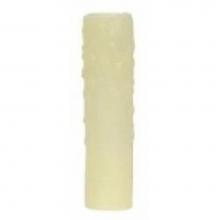 Satco 80-1973 - 4'' Ivory Bees Wax Candle Cover
