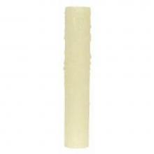 Satco 80-1987 - 6'' Ivory Bees Wax Candle Cover