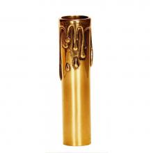 Satco 80-2145 - 4'' Polished Brass with Ant Drip