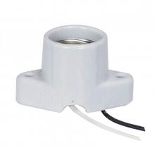 Satco 80-2239 - Keyless Medium Base Porcelain Socket With