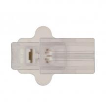 Satco 80/2524 - Clear Silver Female Spt-2 Plug