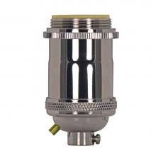 Satco 80-2566 - P. Nic Cast Brass Keyless Socket