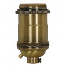Satco 80-2567 - Antique Brass Cast Brass Keyless Socket With