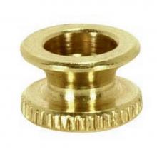 Satco 90-016 - 8/32 Brass Finish Battery Nut