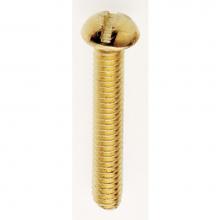 Satco 90-027 - 1'' Brass Plated 8/32 Rh Screw