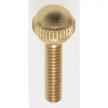 Satco 90-037 - 8/32 x 5/8 Brass Thumb Screw