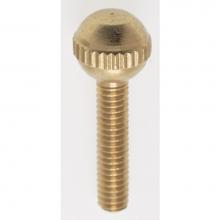 Satco 90-038 - 8/32 x 3/4 Brass Thumb Screw