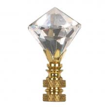 Satco 90-1738 - Pf8424 Diamond Cut Crystal Fin